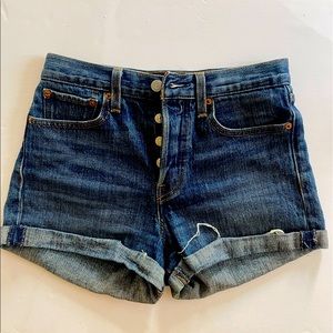 Levi’s denim shorts, size 27